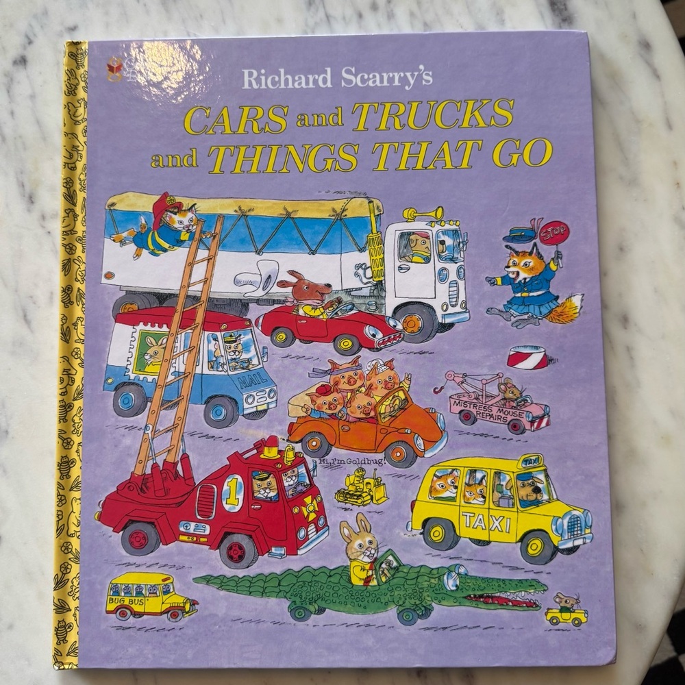 Richard Scarry’s Cars & Trucks & Things That Go Book